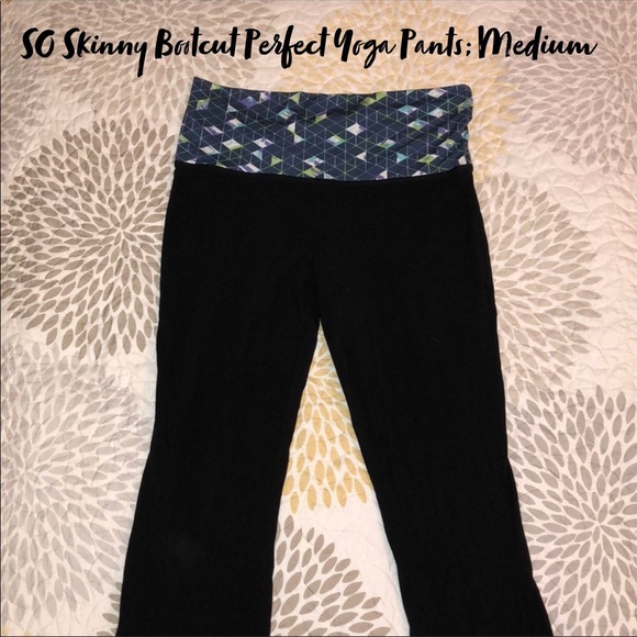 so skinny bootcut yoga pants